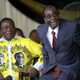 Emmerson Mnangagwa, left, with Robert Mugabe last year.